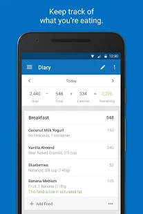  Calorie Counter - MyFitnessPal- screenshot thumbnail 