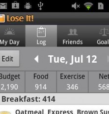Shed Unwanted Weight with Lose It! for Android