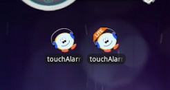 Touch Alarm Wakes You Up on the Android OS!