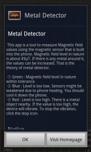 Metal Detector Android App Review