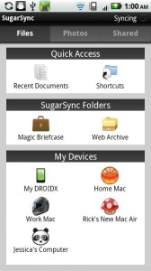 SugarSync Android Apps Review