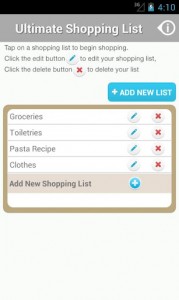 Ultimate Shopping List for Android