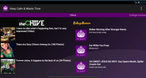 Keep Calm & Waste Time Android App Review