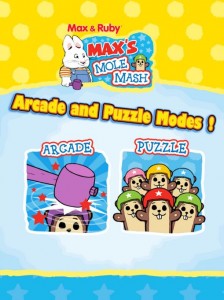 Max & Ruby: Max's Mole Mash Android Game