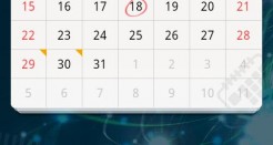 Keep Up With Your Schedule with Calendar GoWidget