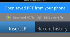 Android Powerpoint Control with EasyPPT